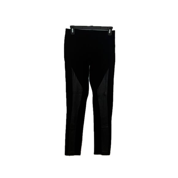 Wish Pants - Women’s Two Tone Division Pants Black Wish Aus 10 Small Leggings Dress Pants